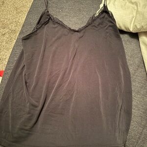 Maurices Black Lace Trim Camisole